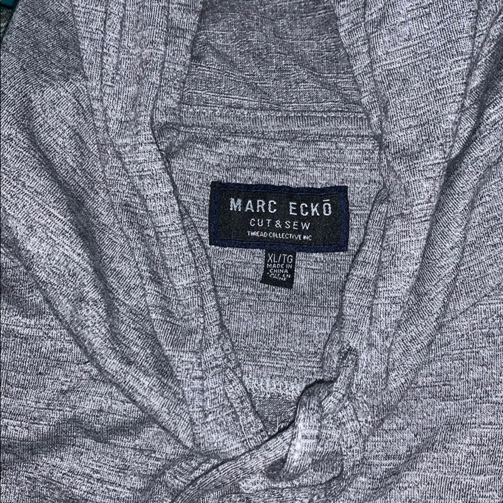 Marc Ecko mens t shirt hoodie / cut and sewn